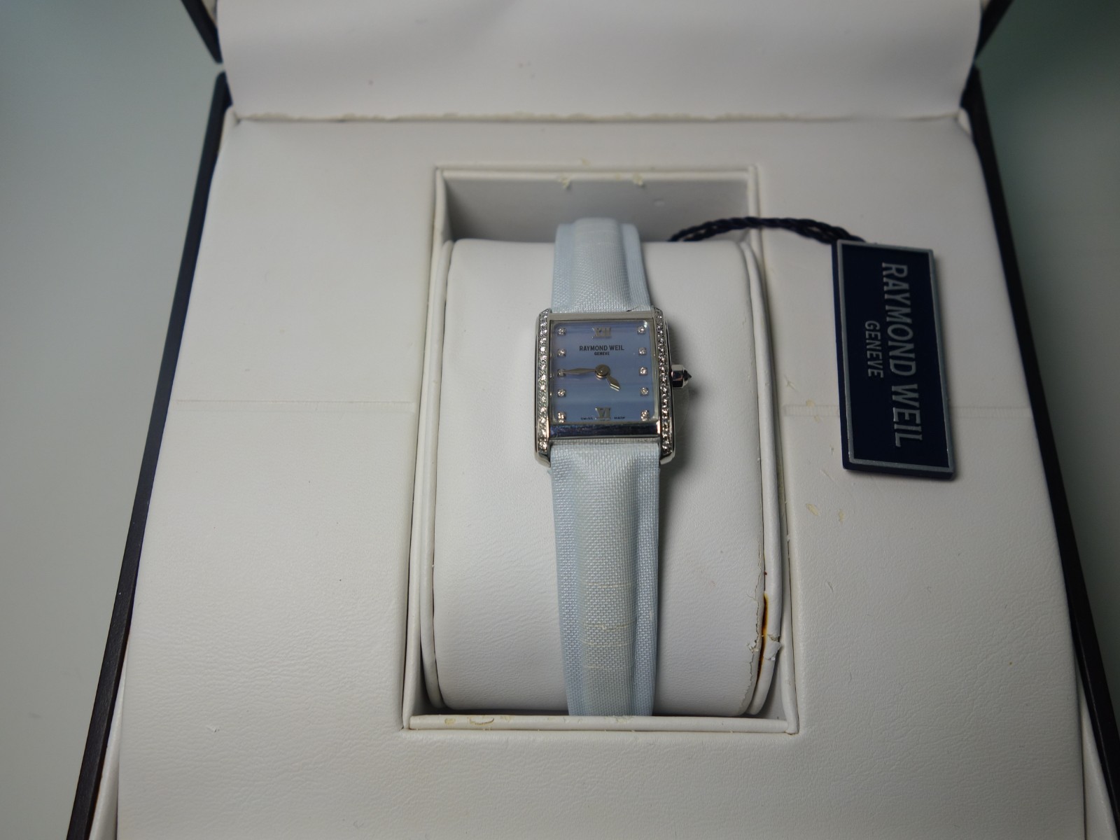 Raymond Weil Don Giovanni 5875 Steel Diamond MOP 18MM Quartz Ladies Watch
