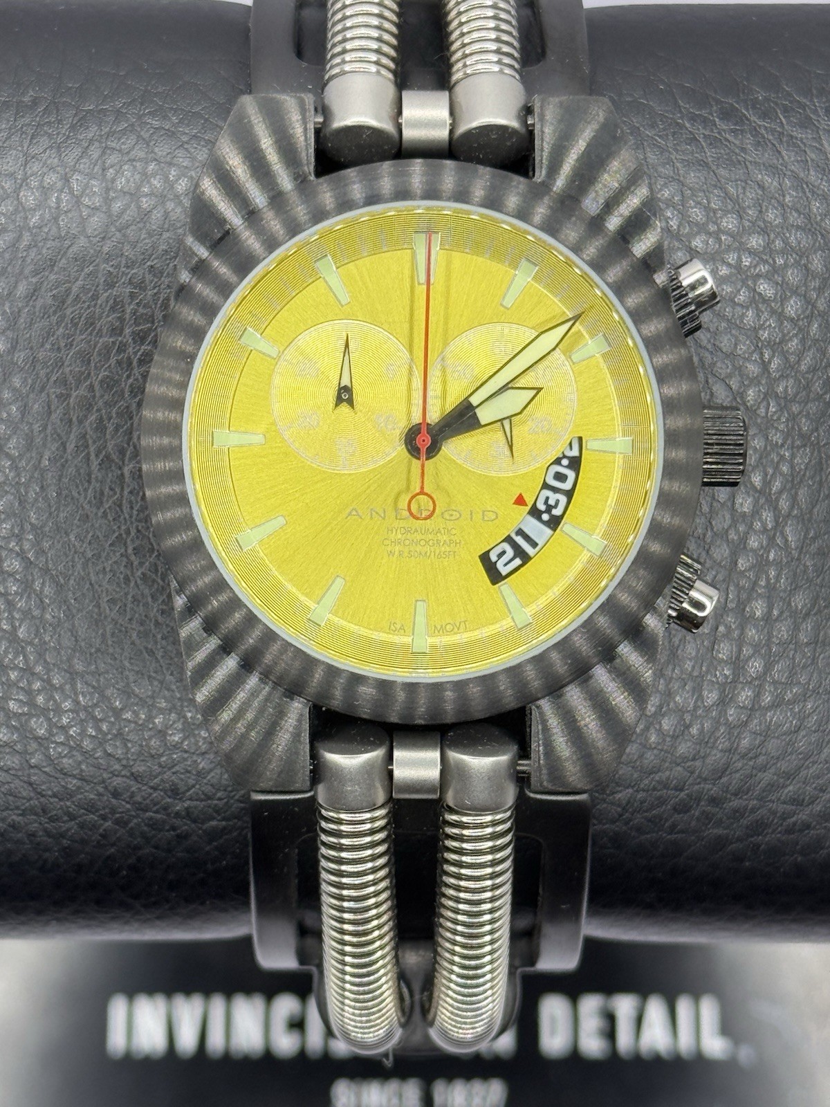 Set Of 3 Android Hydraumatic Chronograph Quartz In 3 Slot Android Case