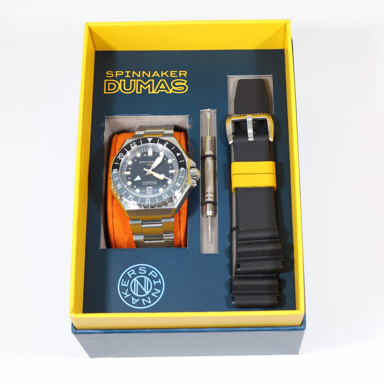 Spinnaker Dumas Automatic Men’s Stainless Steel Blue Dial Watch SP-5119-11