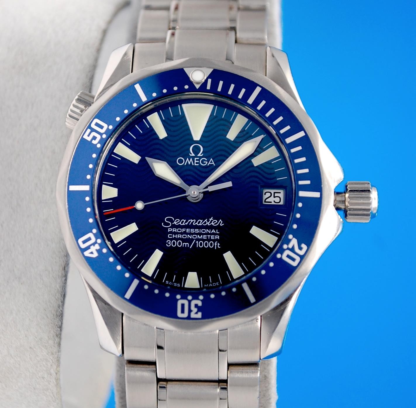 Mens Omega Seamaster Professional Chronometer watch – 36MM – Blue Dial – 2253.80