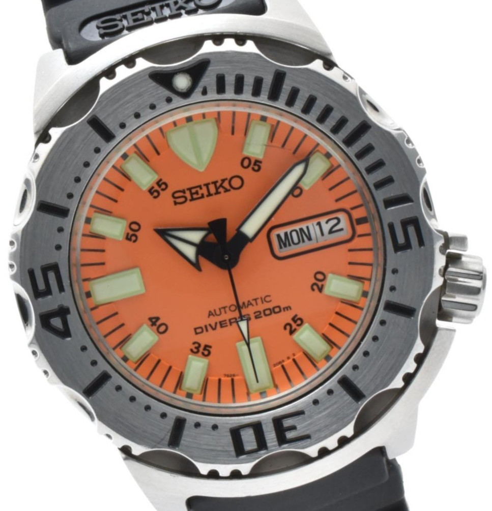 【NEAR MINT】SEIKO Orange Monster 7S26-0350 SKX781 Automatic Men’s Watch JAPAN