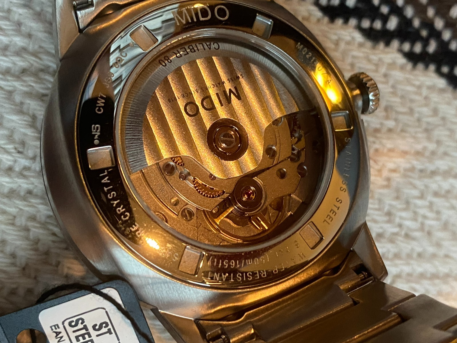Mido Commander Blue Gradient M021.407.11.411.01