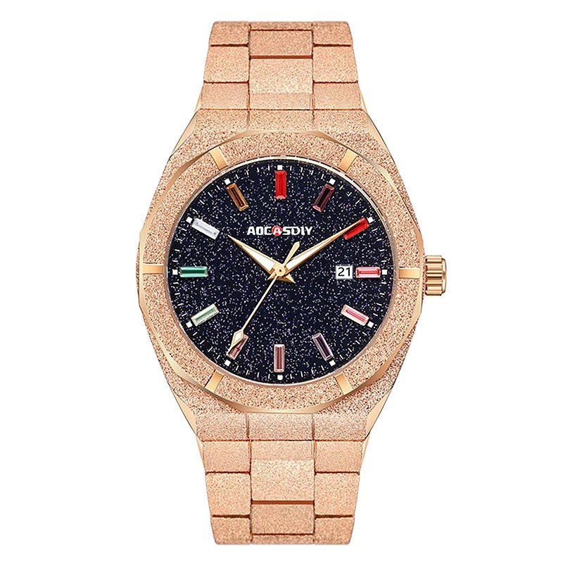 Men’s Luxury Quartz Wristwatch Business Watch Auto Date Luminous Stainless Steel