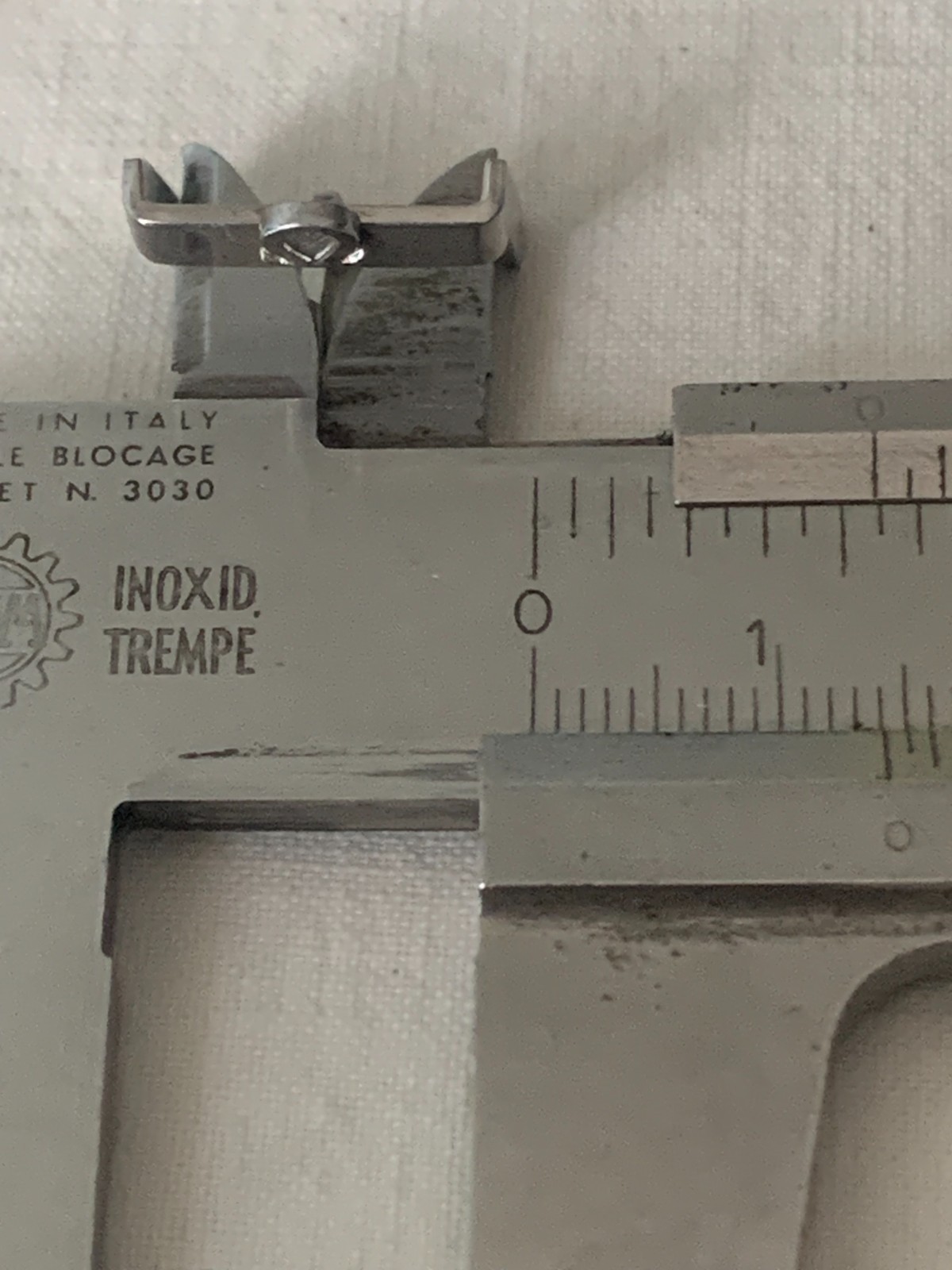 Omega steel buckle steel 14mm 1960s ORIGINAL