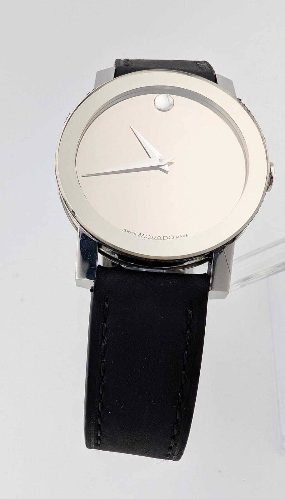 Movado Men’s Sapphire Mirror Bezel/Dial; Model #84.G1.2896 ~New Movement/Crystal