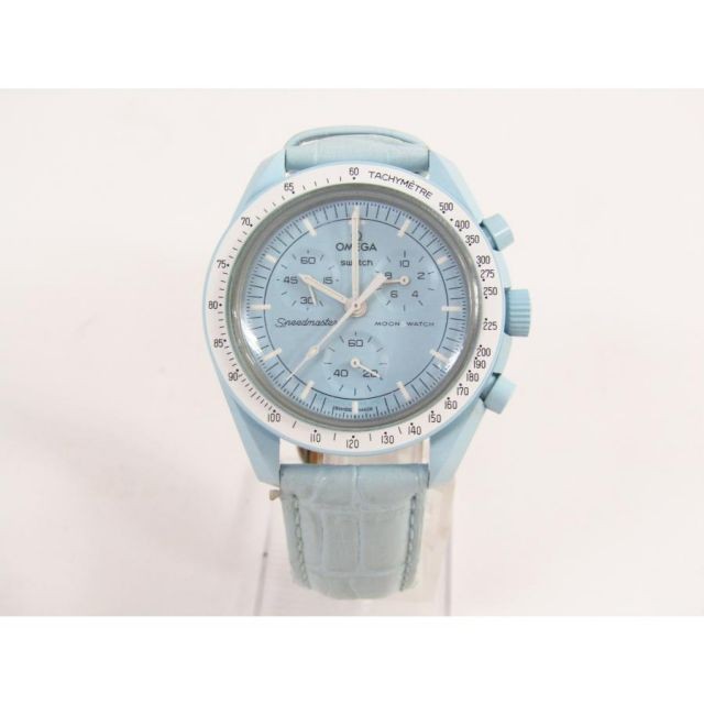 OMEGA x Swatch Speedmaster Bioceramic “Mission to Uranus” SO33L100 Quartz Men’s