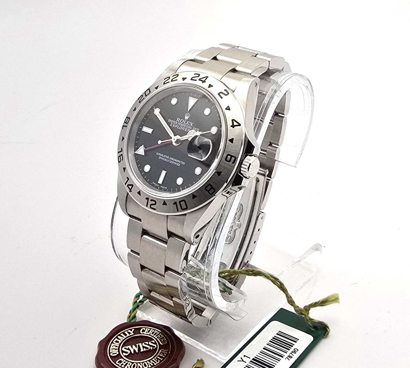 ROLEX EXPLORER II Y-serial 16570 FULL SET! EXCELLENT COLLECTABLE! VIDEO!