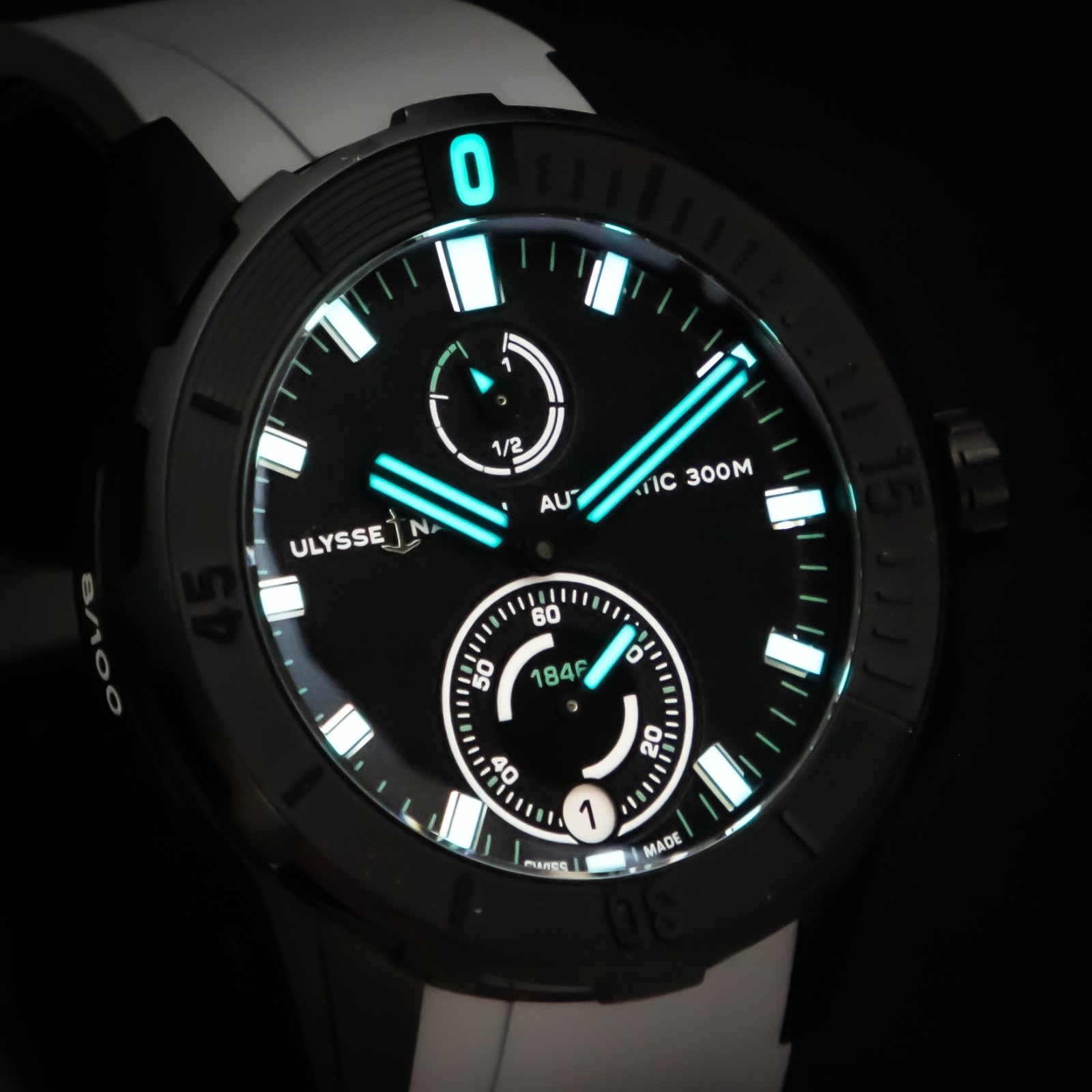 Ulysse Nardin DIVER ONE MORE WAVE Limited Edition 1183-170LE-2A-OMW/3A MSRP $14k