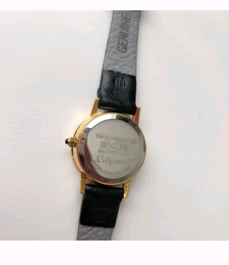 USS POCAHONTAS 150 years SHIP 2006 Image Watches Inc. California Watch leather