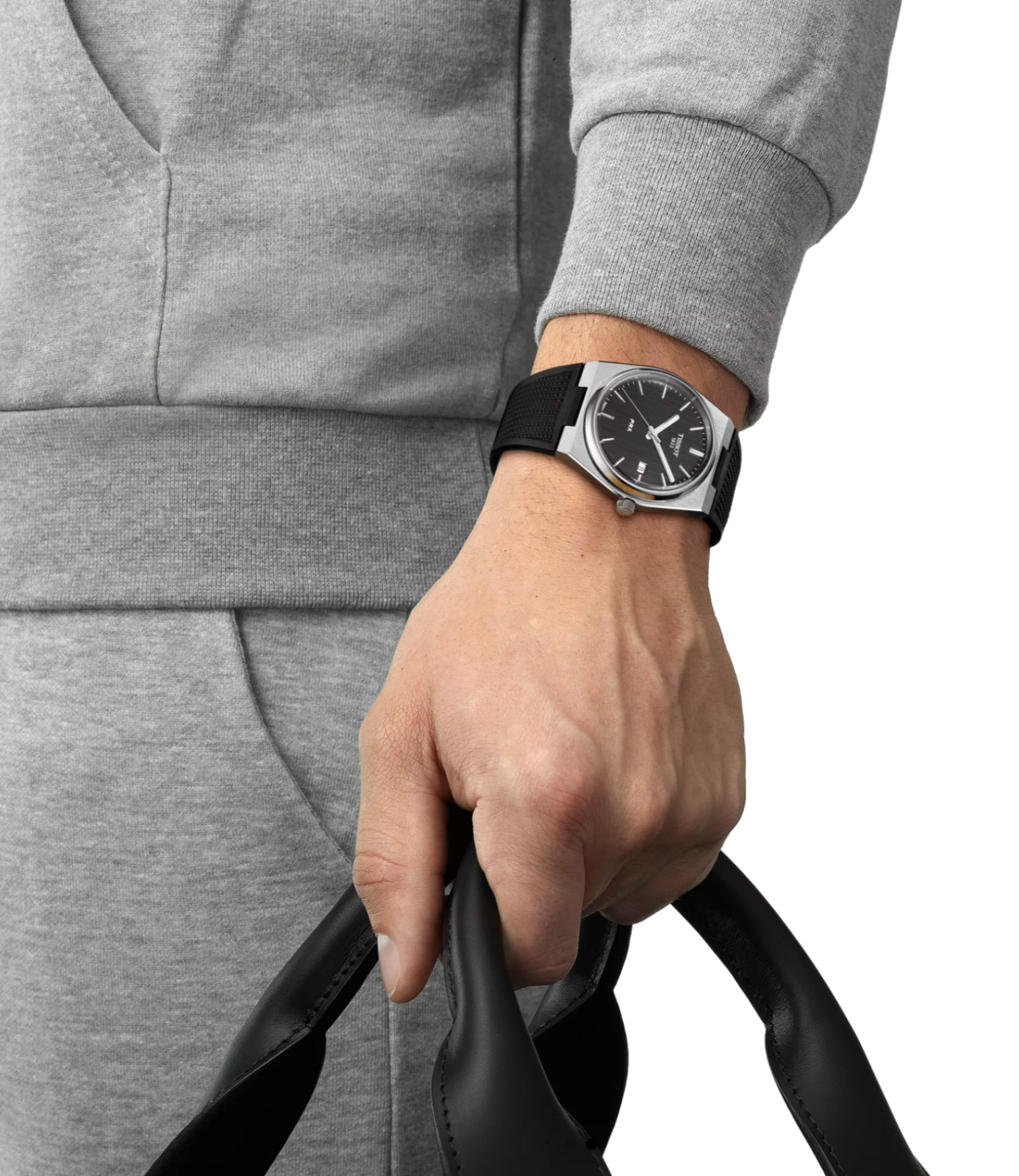 Tissot PRX T137.410.17.051.00 40 mm Steel Rubber Back Dial Quartz Men’s Watch