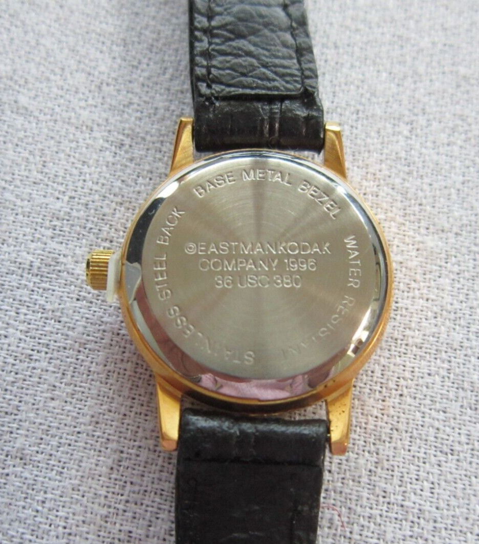 1996 Eastman Kodak Co. Watch World Sponsor of Olympic 36-USC-380 Metal BEZEL