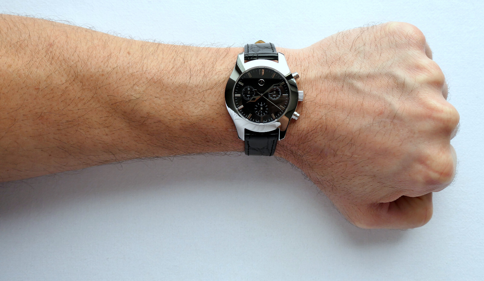 Mercedes Benz Classic Business Sport Accessory Swiss Luxury Chronograph Watch
