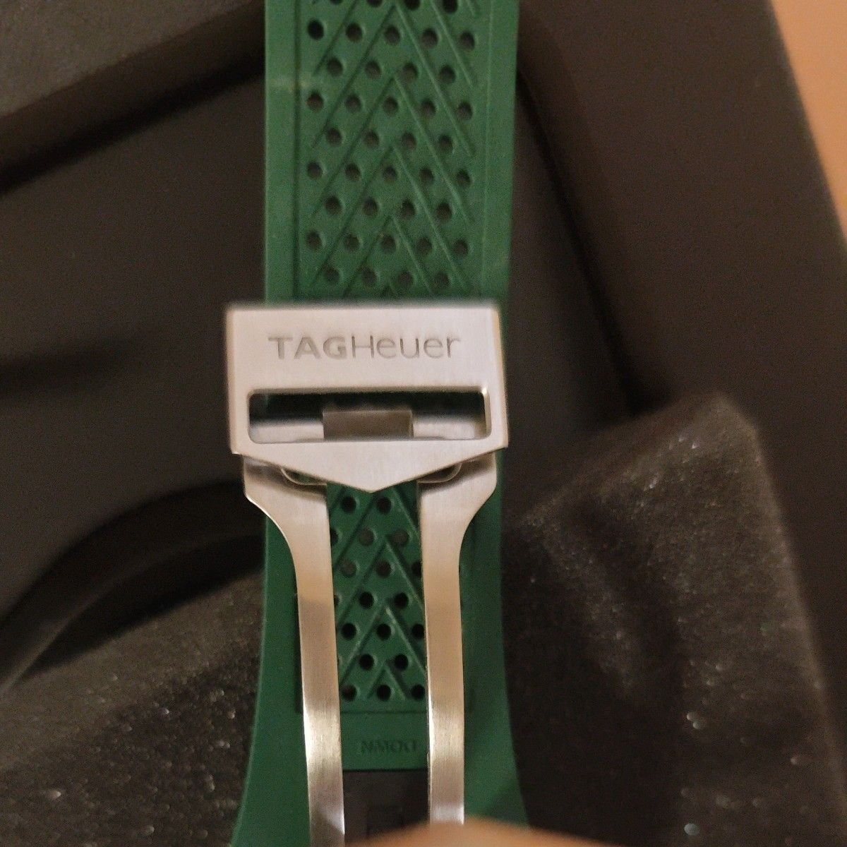 TAG HEUER Connected Calibre E4 SBR8A14 Wristwatch Watch Green Rubber W/Box