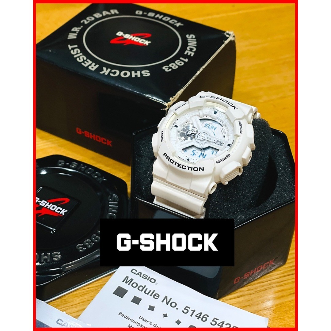 CASIO G SHOCK Excellent Cool White 5146 5425