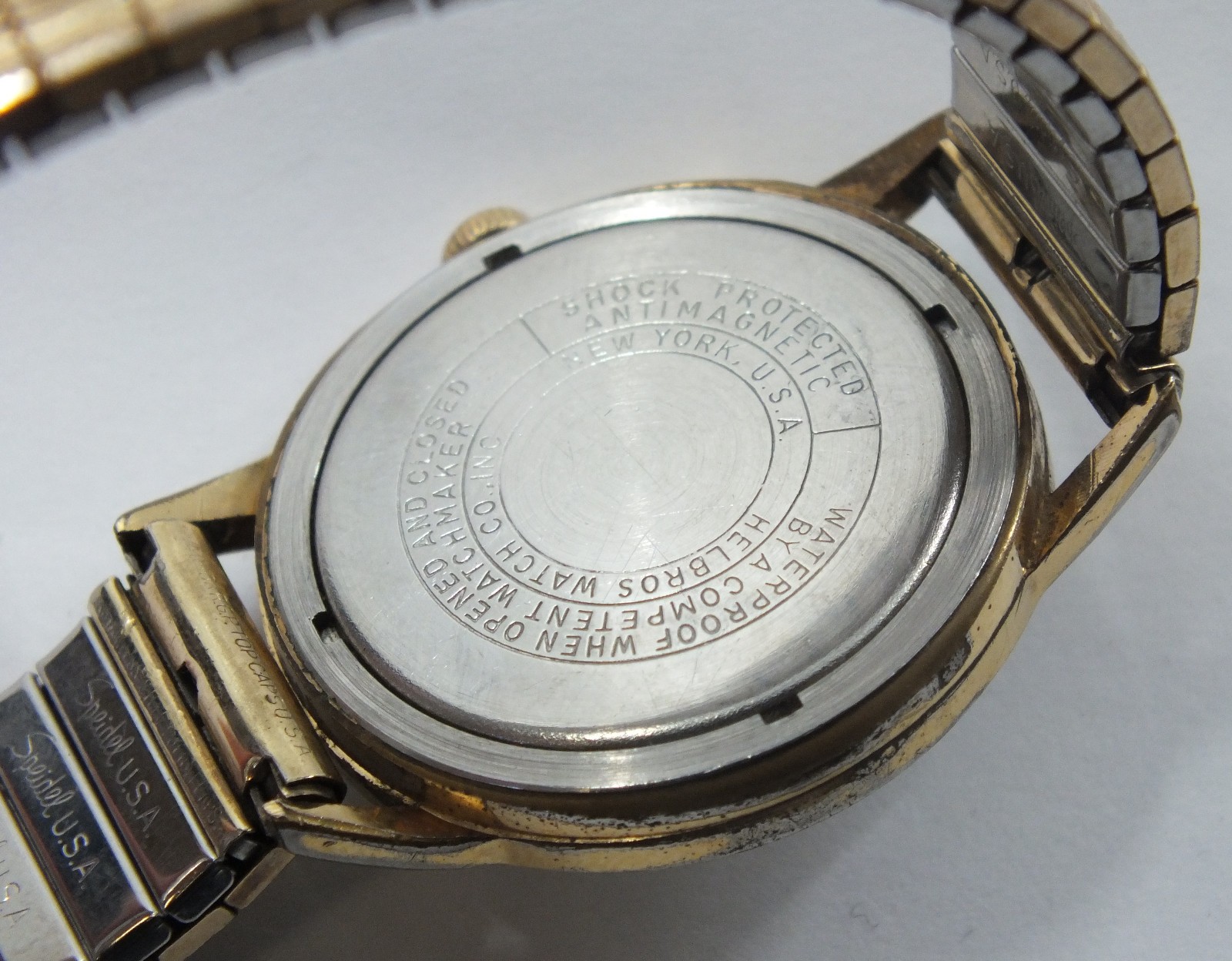 Helbros Vintage Wristwatch Invincible Loyal Order Moose Lodge – Running – Q895