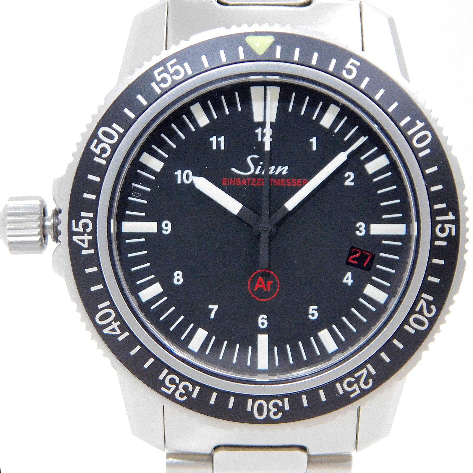 Sinn watch 603.EZM-3 S. Steel Automatic Men’s Wrist Watch #W560 Rise-on