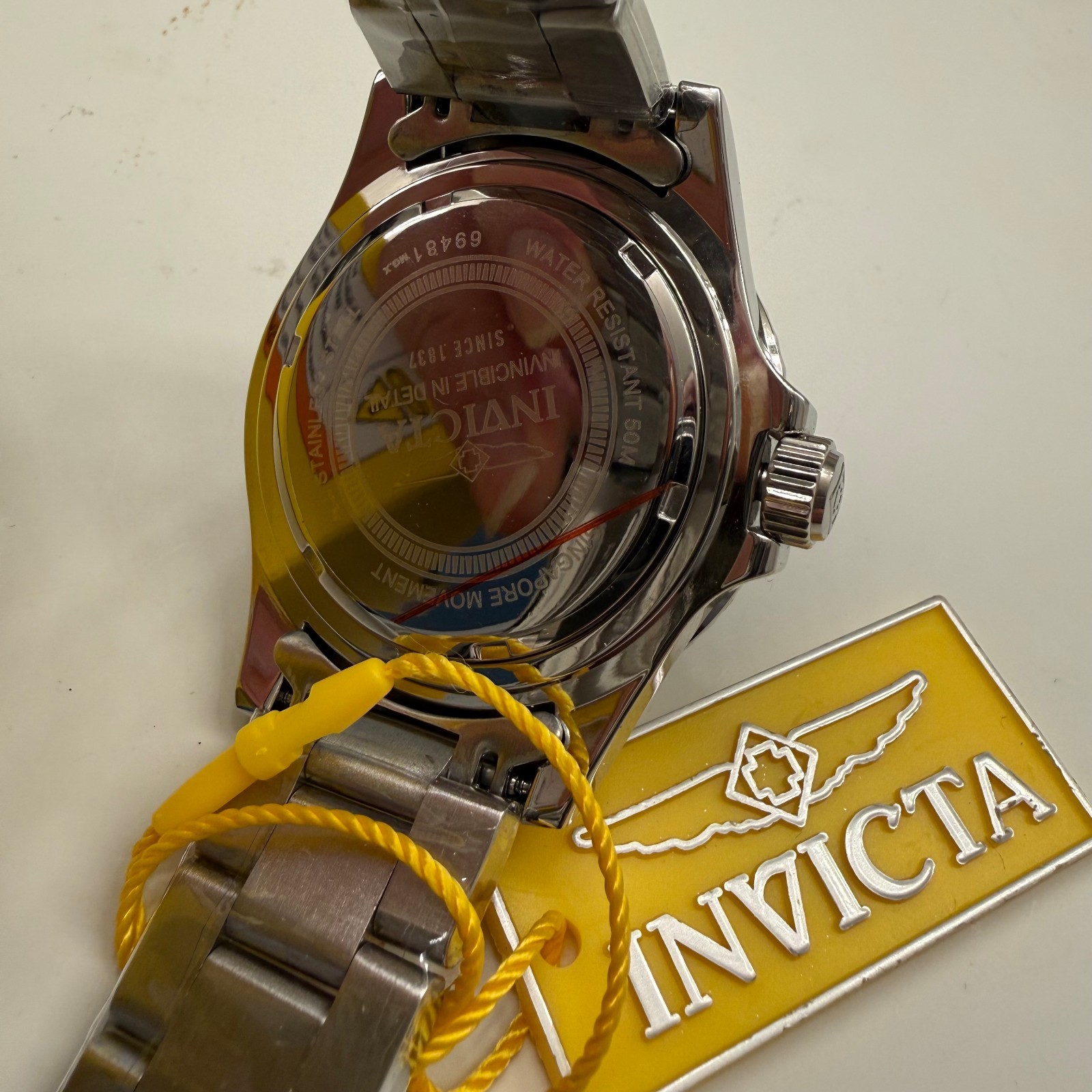 $249 Invicta Specialty Rowan Mens PEPSI Red & Blue 40mm Quartz Watch NIB