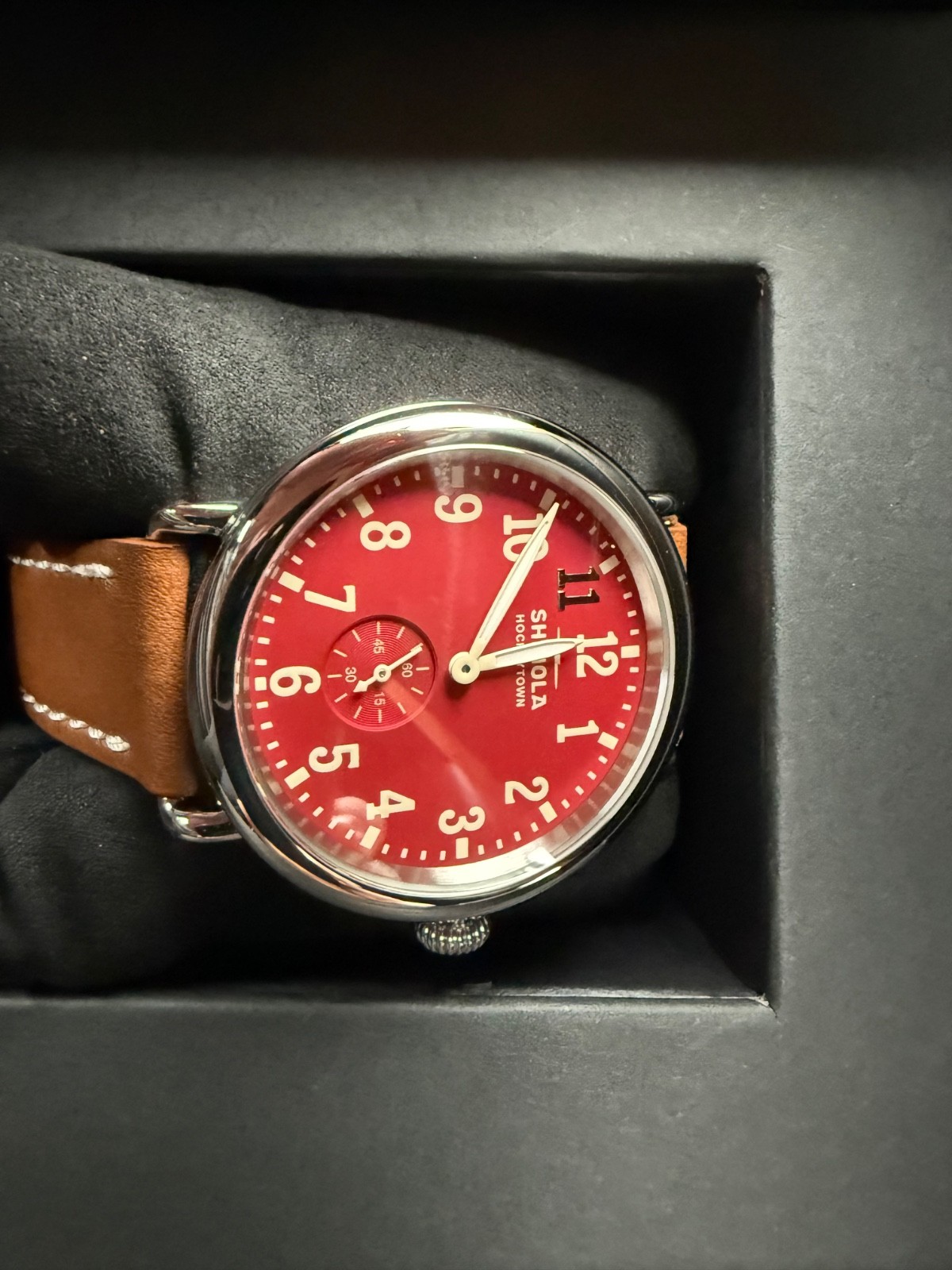 Shinola x Detroit Red Wings Centennial Runwell Watch (FIRST ROUND)