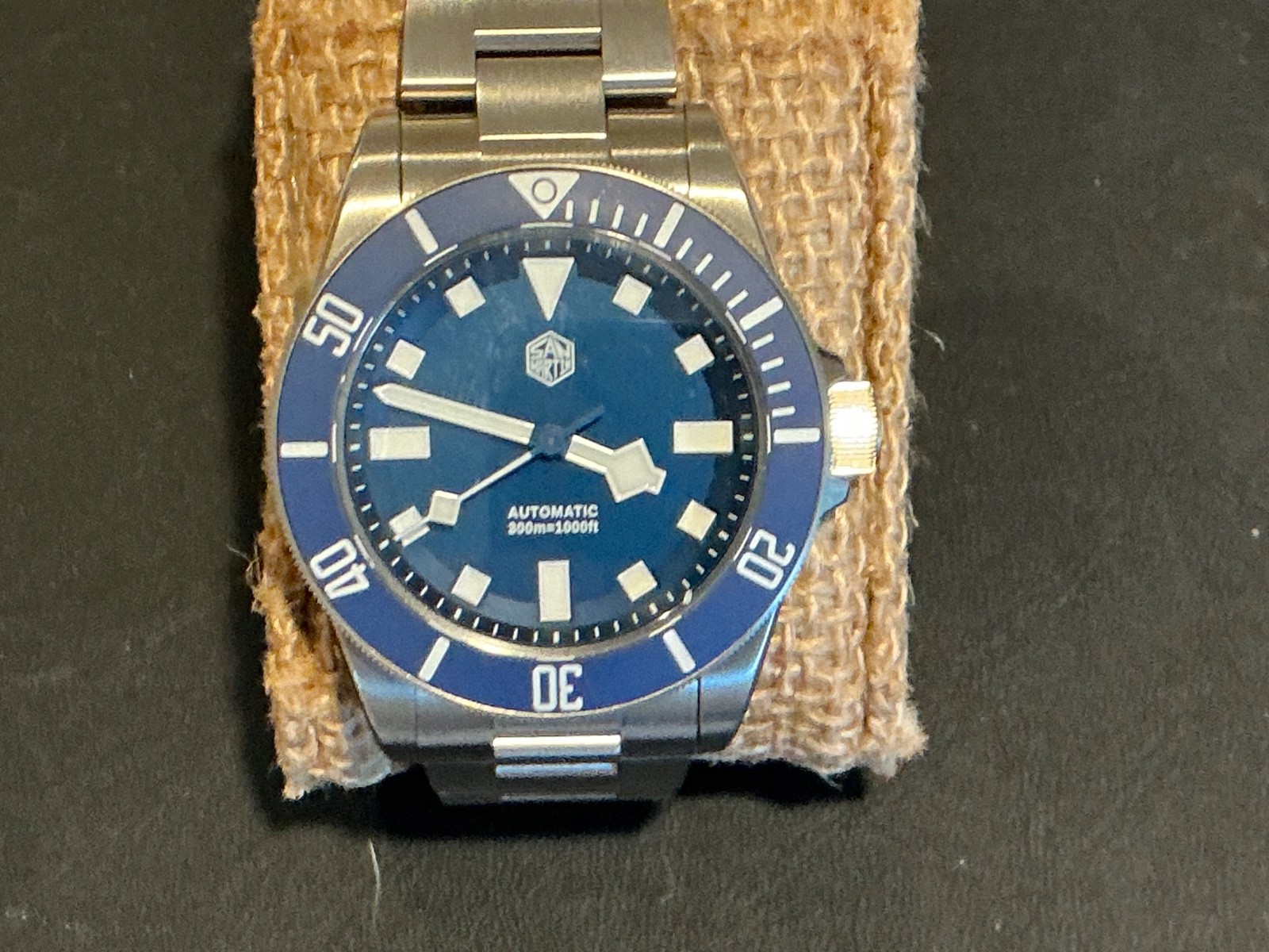 San Martin SN0121T Titanium Dive watch G5R Upgrdaded Nh35