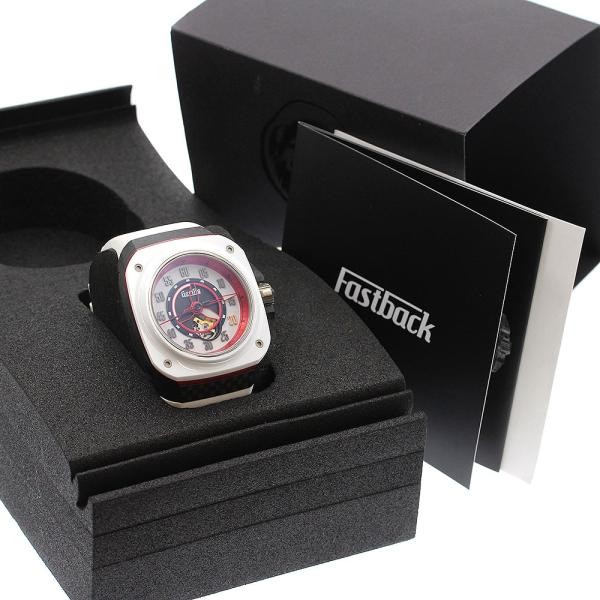 Gorilla FBY19.0 44mm Carbon Fiber Black / White / Red Dial Watch #C15266