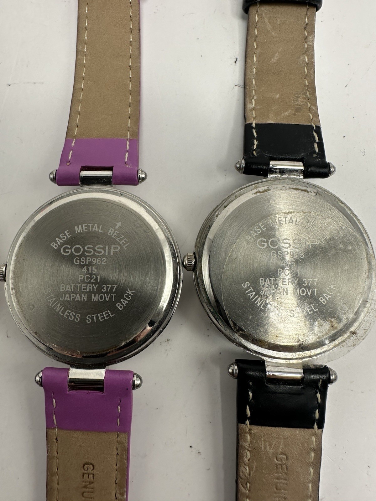 Gossip Ladies Watches New Battery Lot Of 4 34MM 7.5″ W5