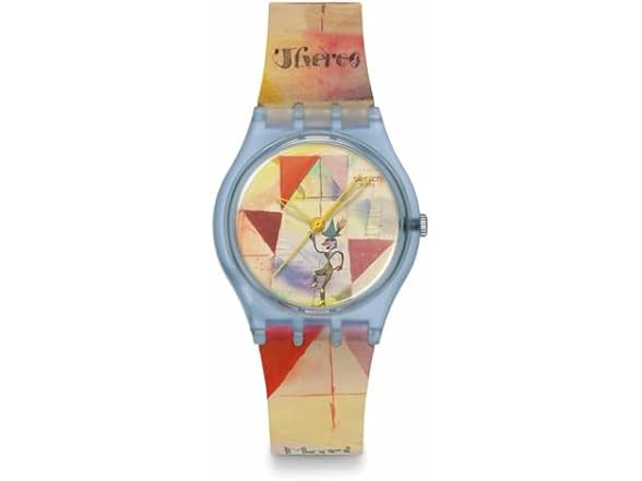Swatch x Guggenheim Paul Klee Bavarian Don Giovanni Bio Watch SO28Z703 New
