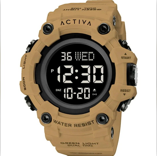 Activa Kadron x Invicta ACW1968-010 53mm Men’s Digital Wristwatch New