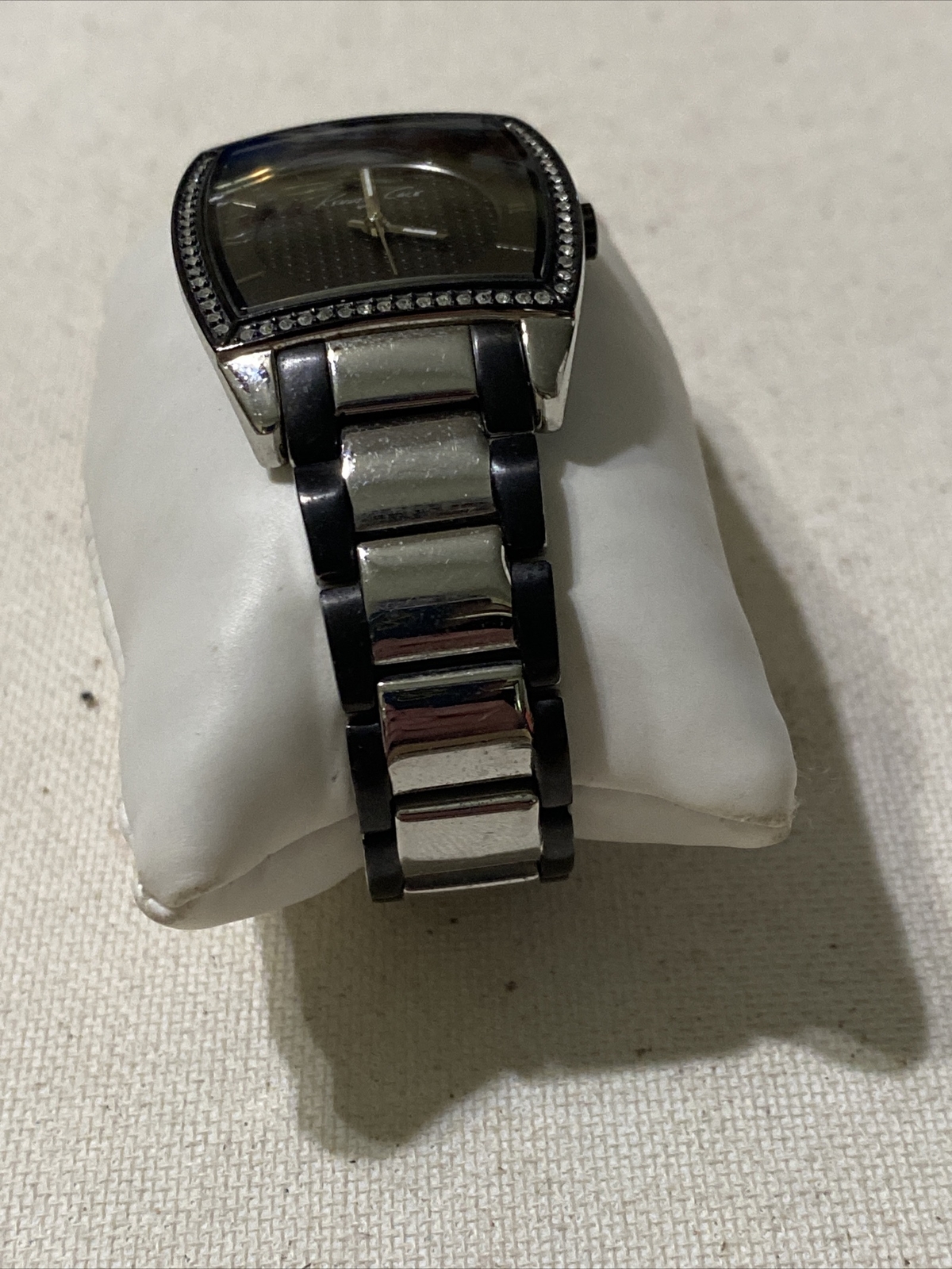 Kenneth Cole KC4617 Women’s Stones Case Tonneau Shape Bicolour Bracelet Watch