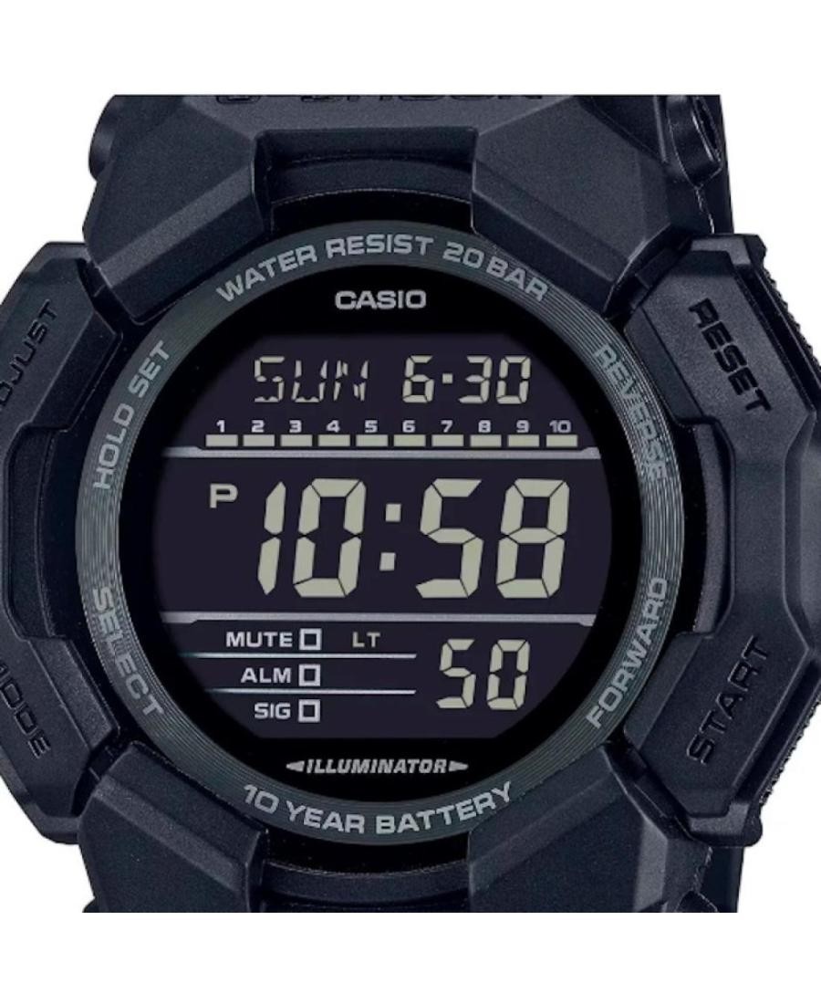 CASIO Men Digital Quartz Casual Watch Classic Dress Black Dial Waterproof Round