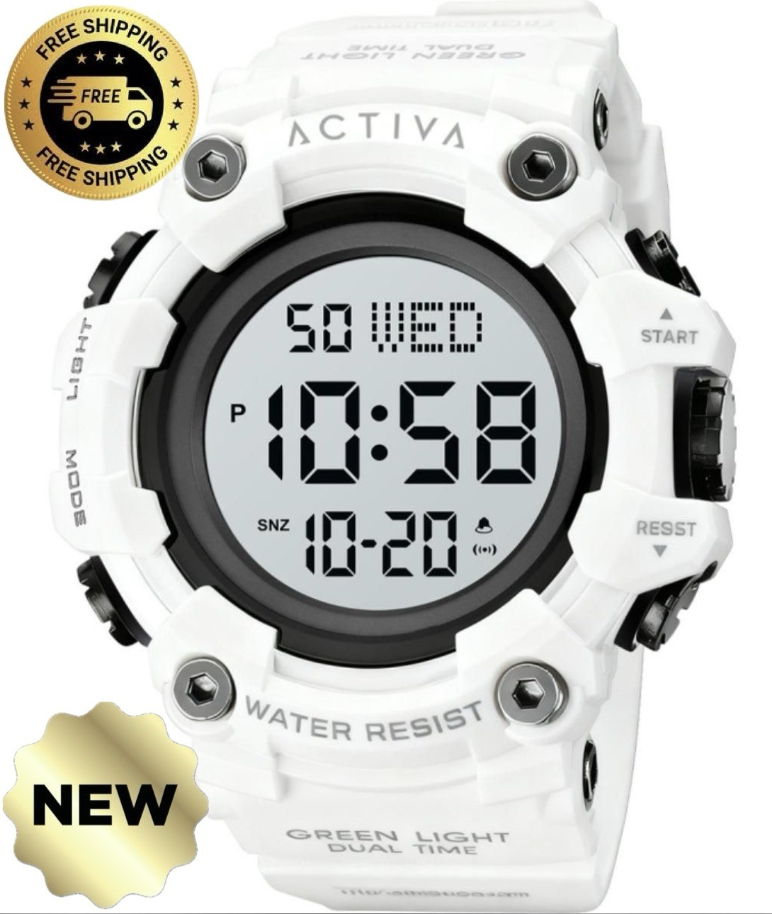 🔥FLASH DEAL/FREE SHIP🔥 Activa Kadron X Invicta Digital Men’s Watch – 53mm.
