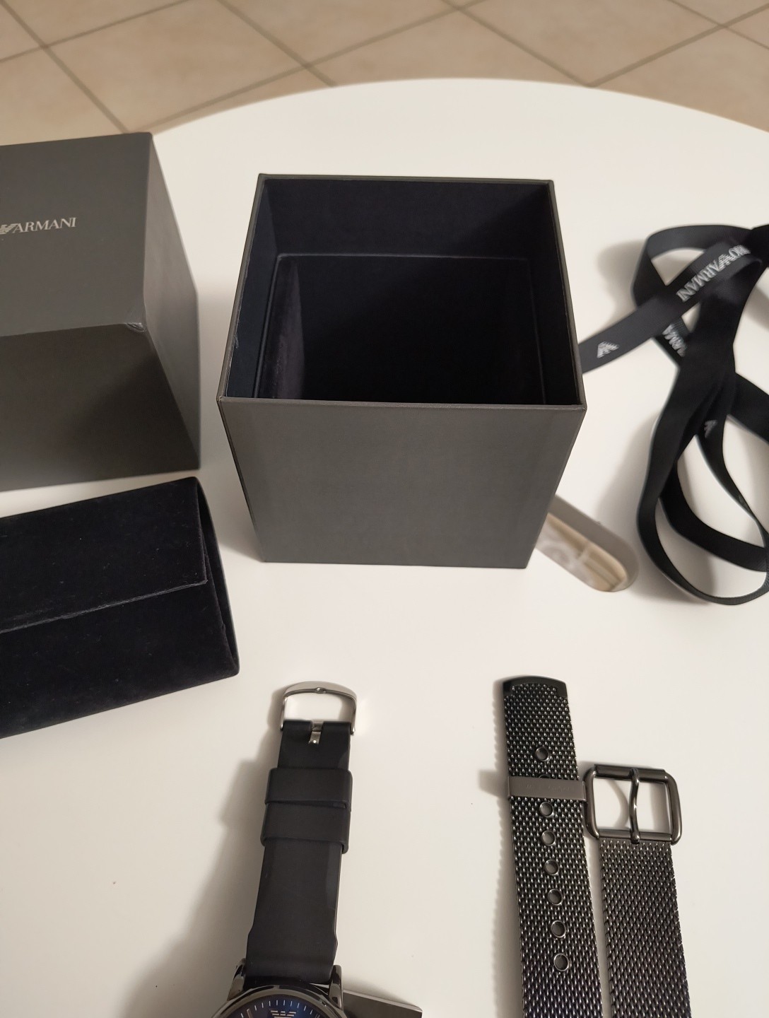 Armani AR1733 42mm Case Wrist Watch for Men