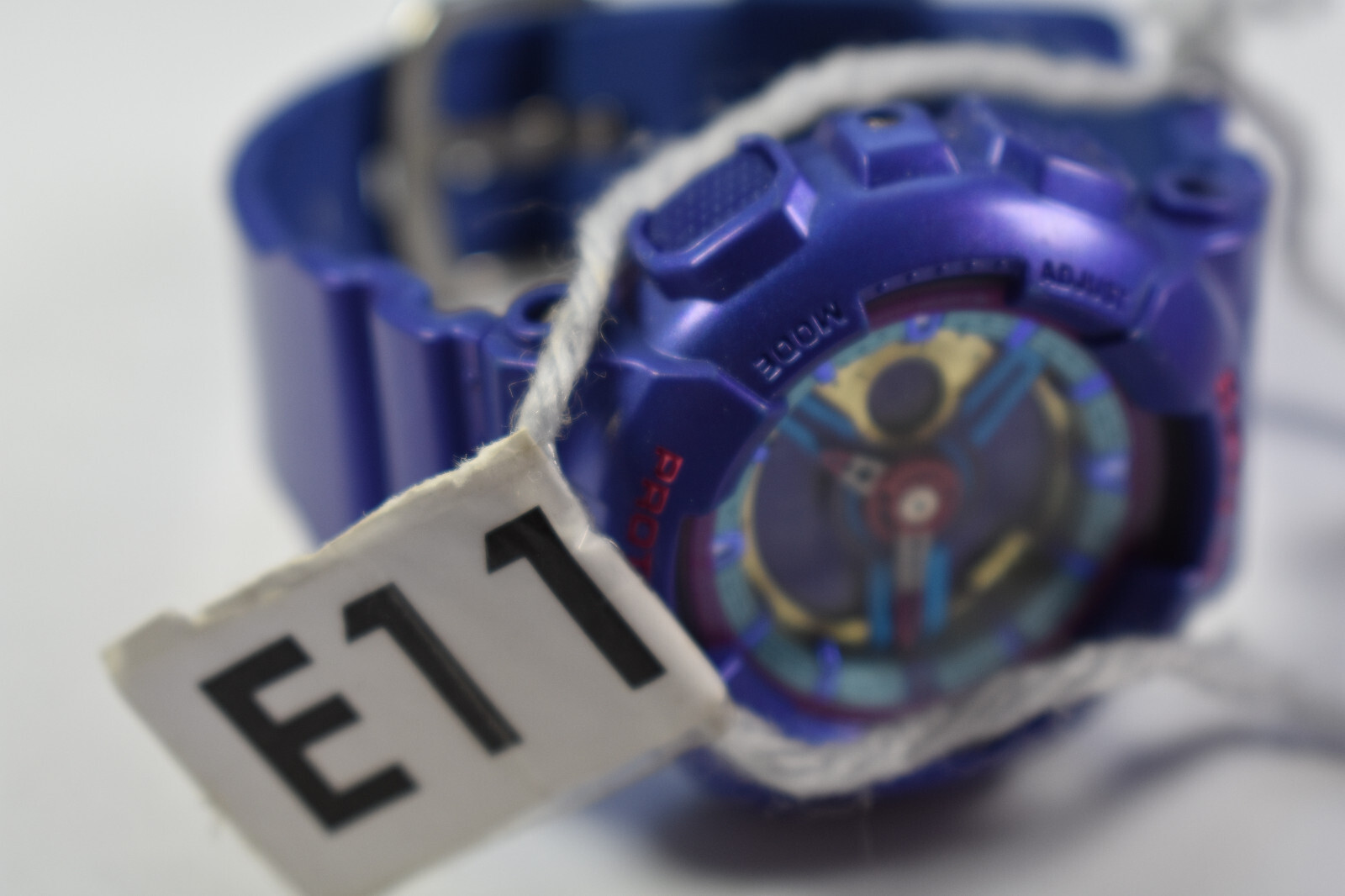 Casio BA112-2A (5338) Baby Digital-Analog 3D Layered Blue/Pink Dial NEW BATTERY