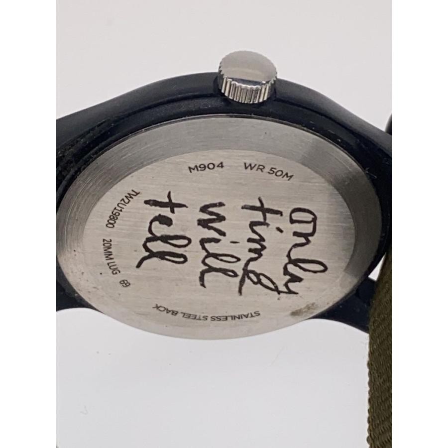 A.P.C. Watch Nylon White Khaki Authentic Men H:1.85” W:1.69” 3026