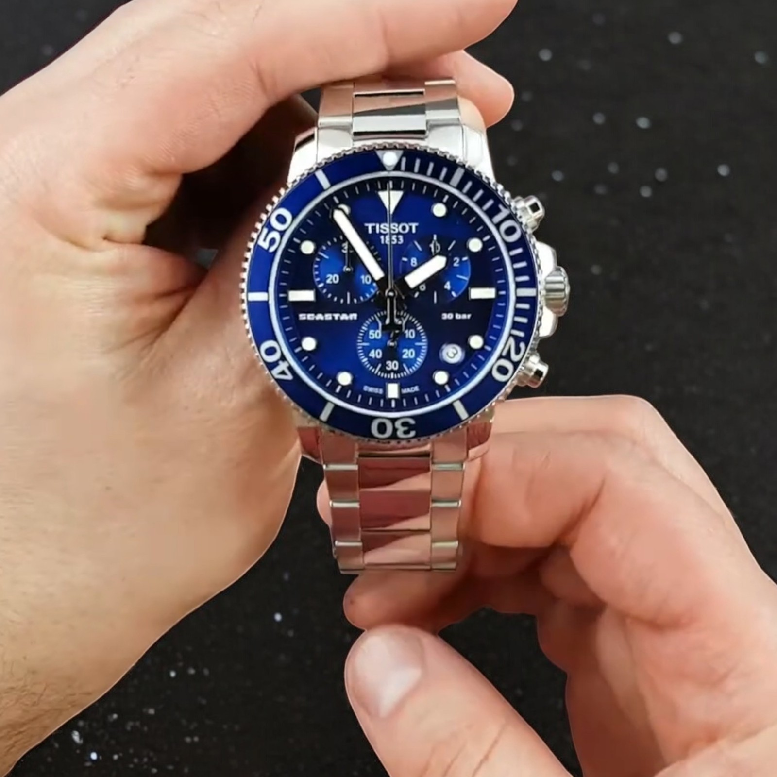 Tissot T-Sport Seastar 1000 Chronograph T120.417.11.041.00 Diver’s Men’s Watch