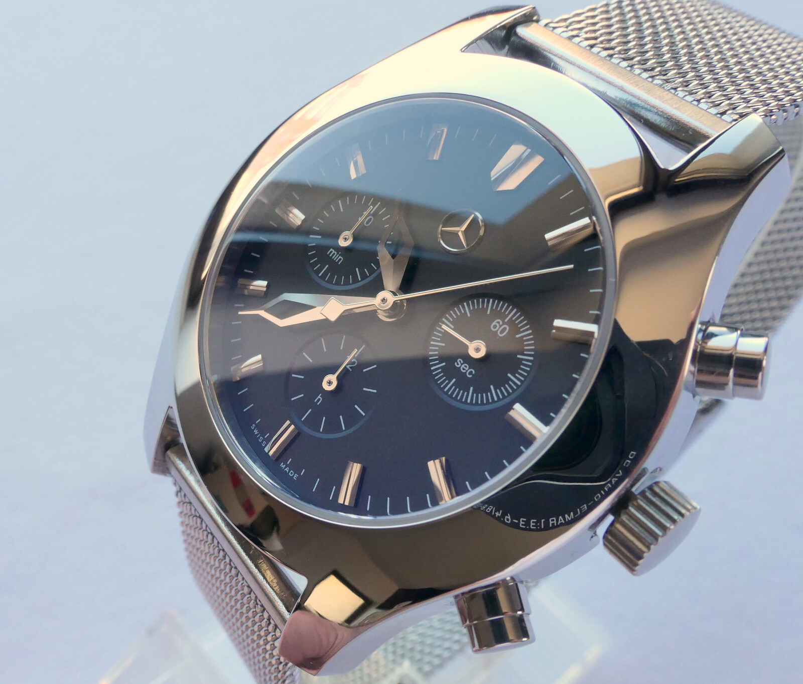 Mercedes Benz Classic Business Sport Accessory Swiss Luxury Chronograph Watch