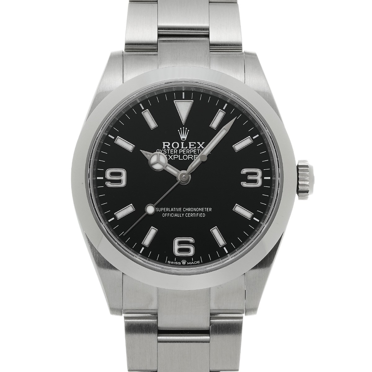 ROLEX Explorer 40 224270 black WATCH 749287
