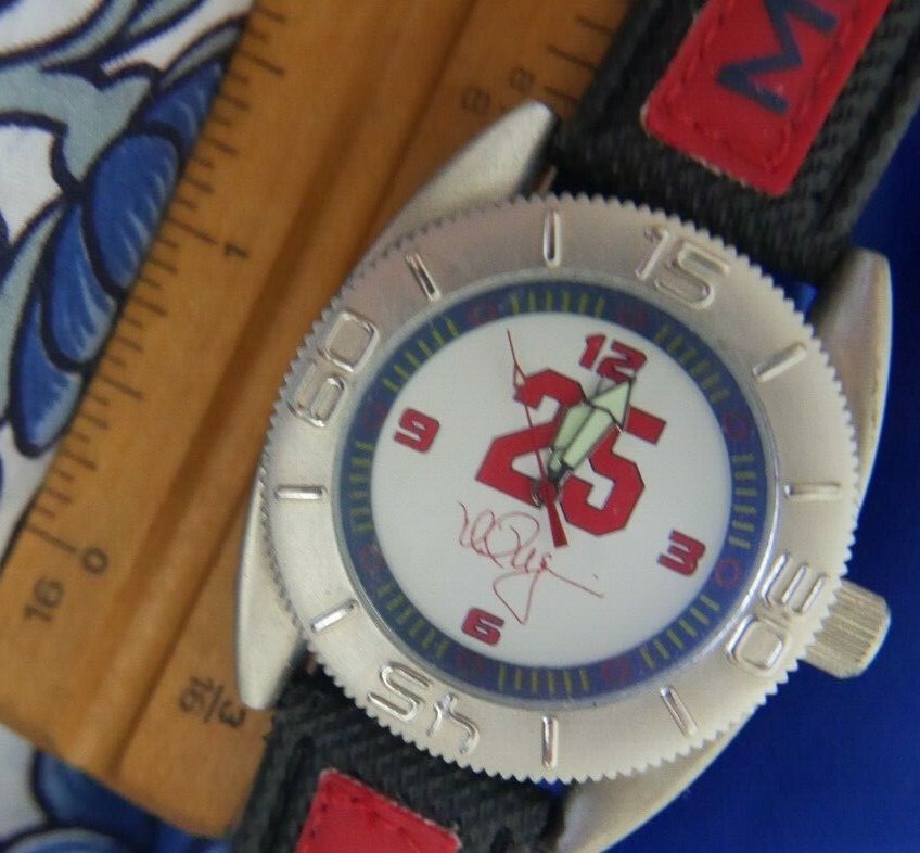 SPORTIVI MARK MCGWIRE 25 SPEC EDITION St. Louis 1999 MLBPA SILVERTONE WATCH A20