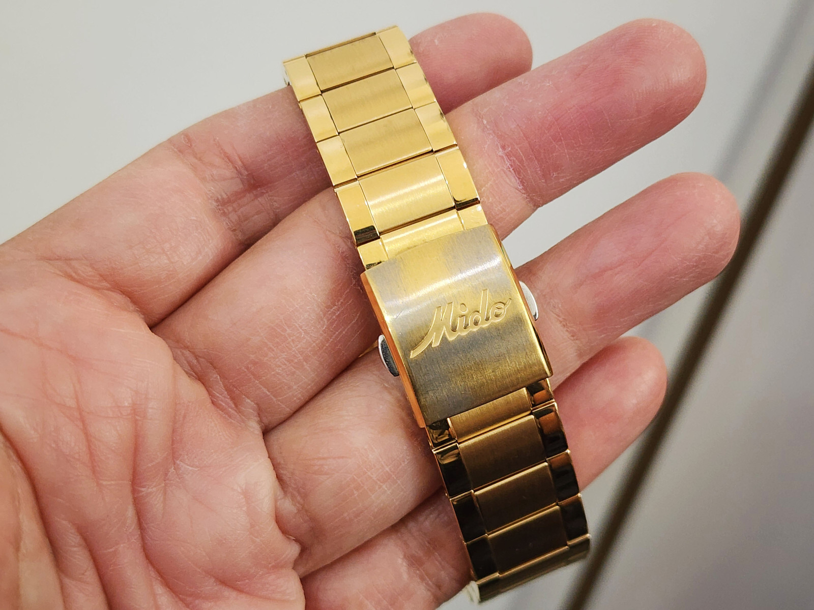 Mint NOS Mido Multifort Limited 50TH Thai Air Force Navy Gold case Automatic.