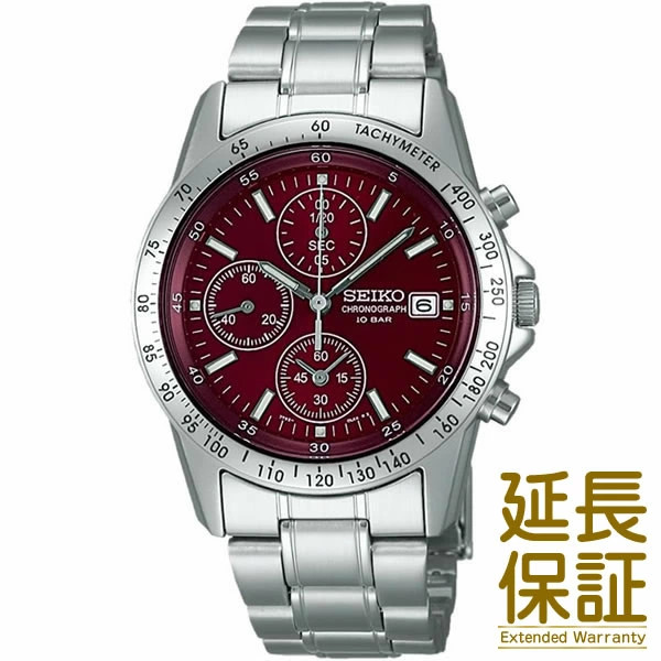 SEIKO SPIRIT SBTQ045 Chronograph RED Quartz Men’s Watch in Box New from JP