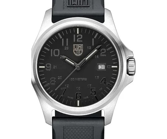 Luminox Model X2.2502 Patagonia Steel 2500 Series 1 11/16in 10 Atm Men’s Watch