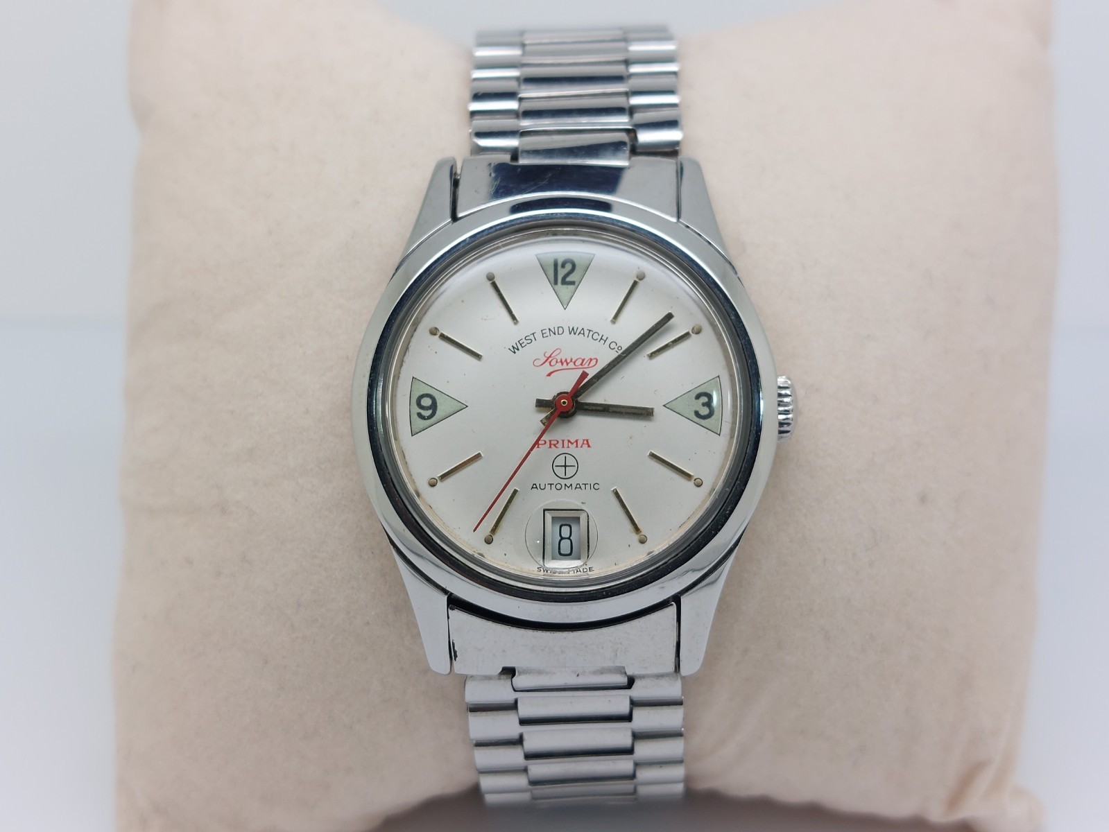 Vintage West End Watch Co Automatic Men’s Watch Date ETA 2872 Swiss Made