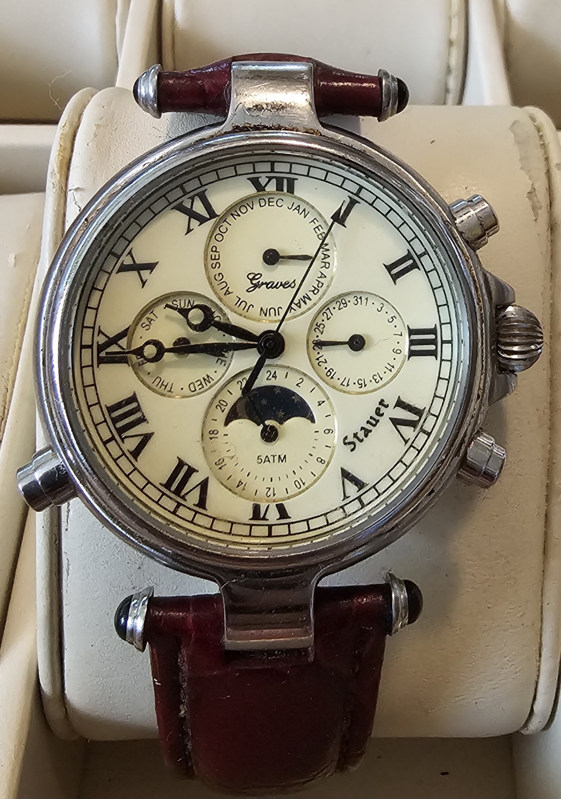 Stauer Graves Automatic Water Proof Watch #13372-5ATM