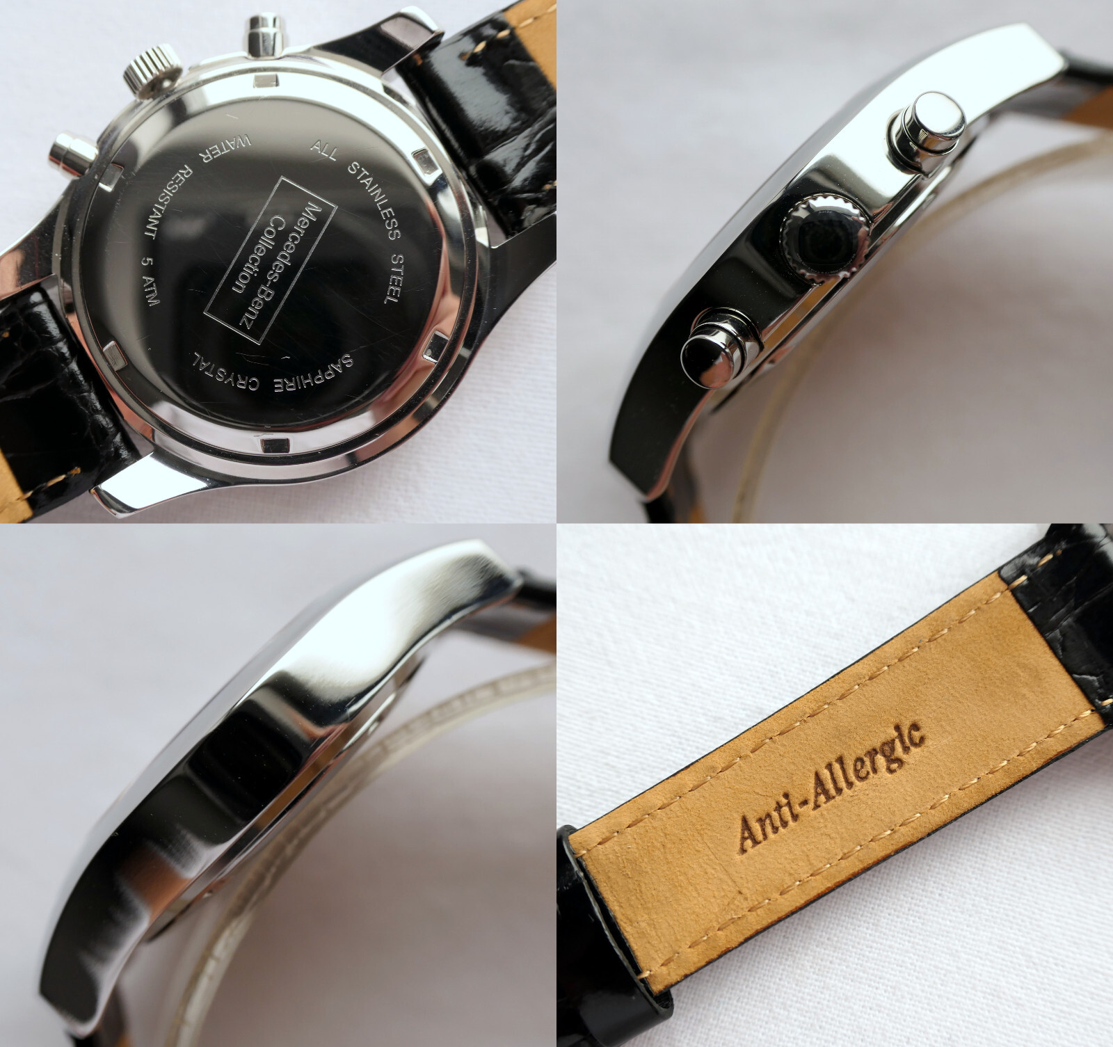 Mercedes Benz Classic Business Sport Accessory Swiss Luxury Chronograph Watch