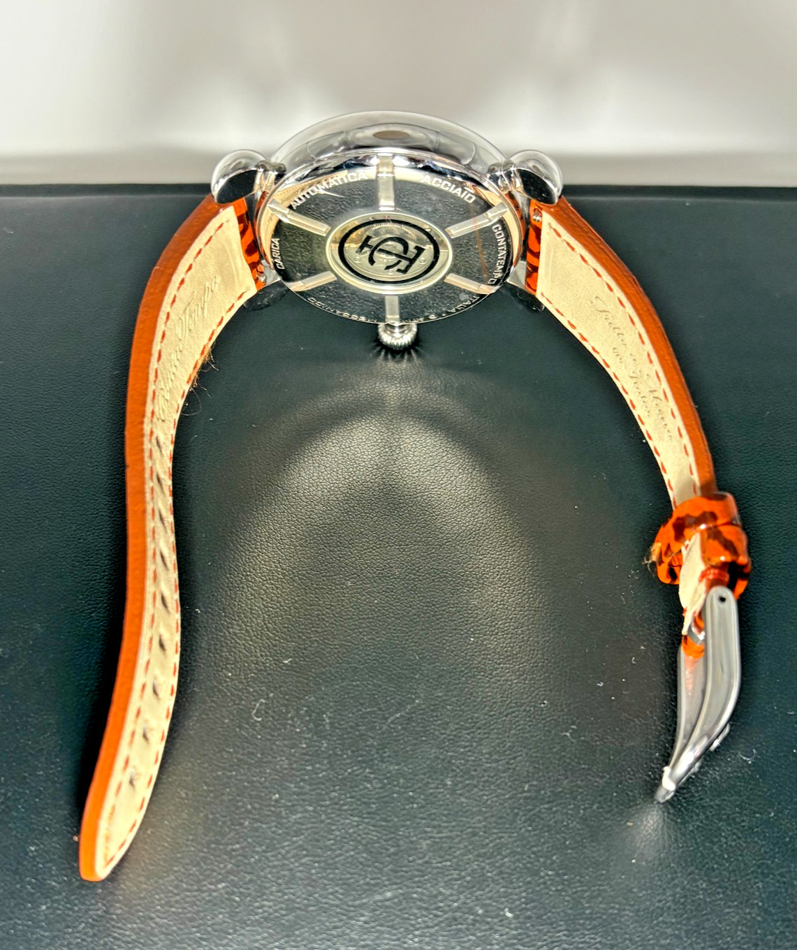 Contatempo Italiano Hybrid Movement, Quartz with Auto Charging Battery