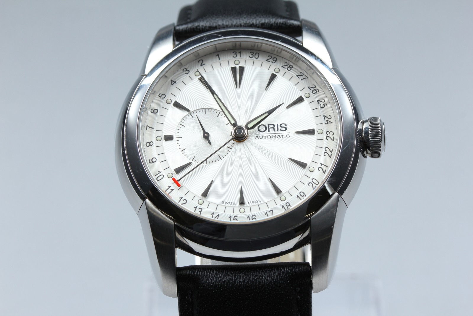 ORIS Artelier 7545 Silver Dial Automatic Small Second Men’s Watch 44mm Exc+5 JP