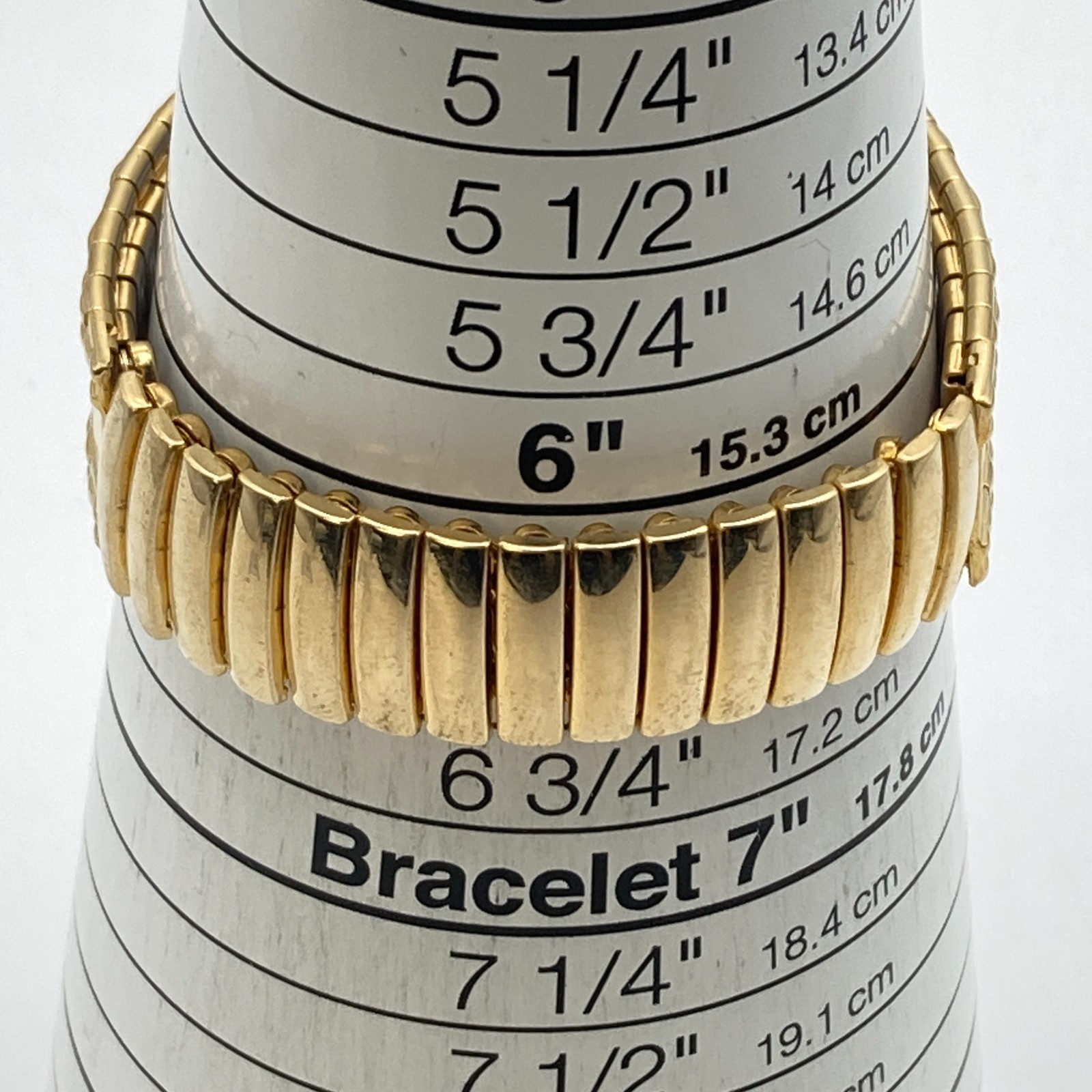 Timex Easy Reader Mens Watch 35mm Gold Tone Indiglo Date Stretch 30M New Battery