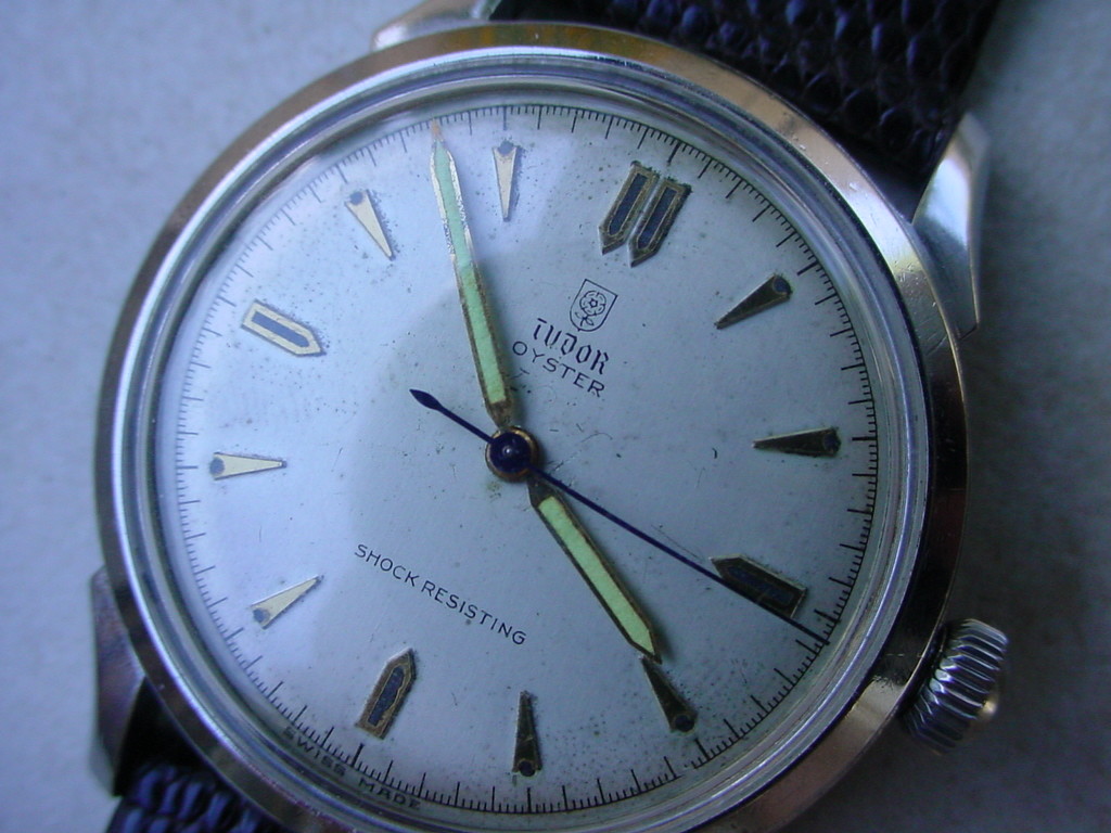 Rare Vintage Tudor Oyster Devon 4540 From 1940s. Rose Logo.