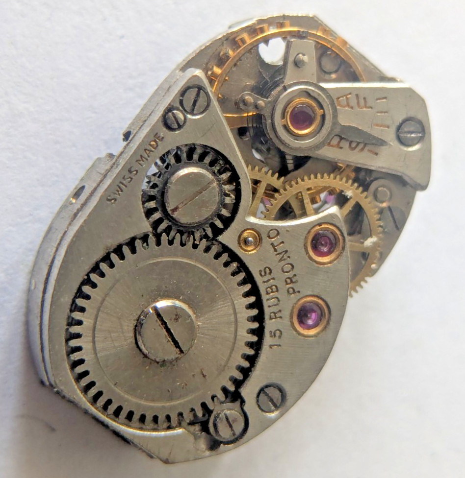 FHF 190 Vintage Watch Movement Working Balance Parts Repair