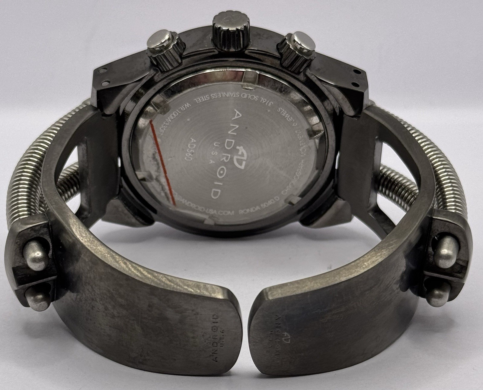 Set Of 3 Android Hydraumatic Chronograph Quartz In 3 Slot Android Case
