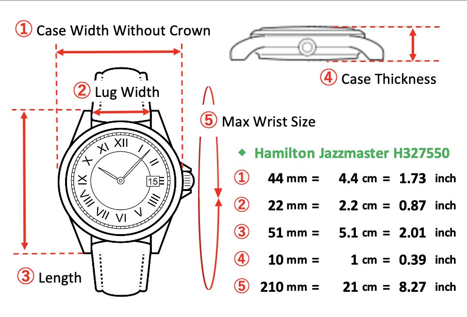 [Near MINT] Hamilton Jazzmaster Viewmatic H327550 Automatic Men’s Watch